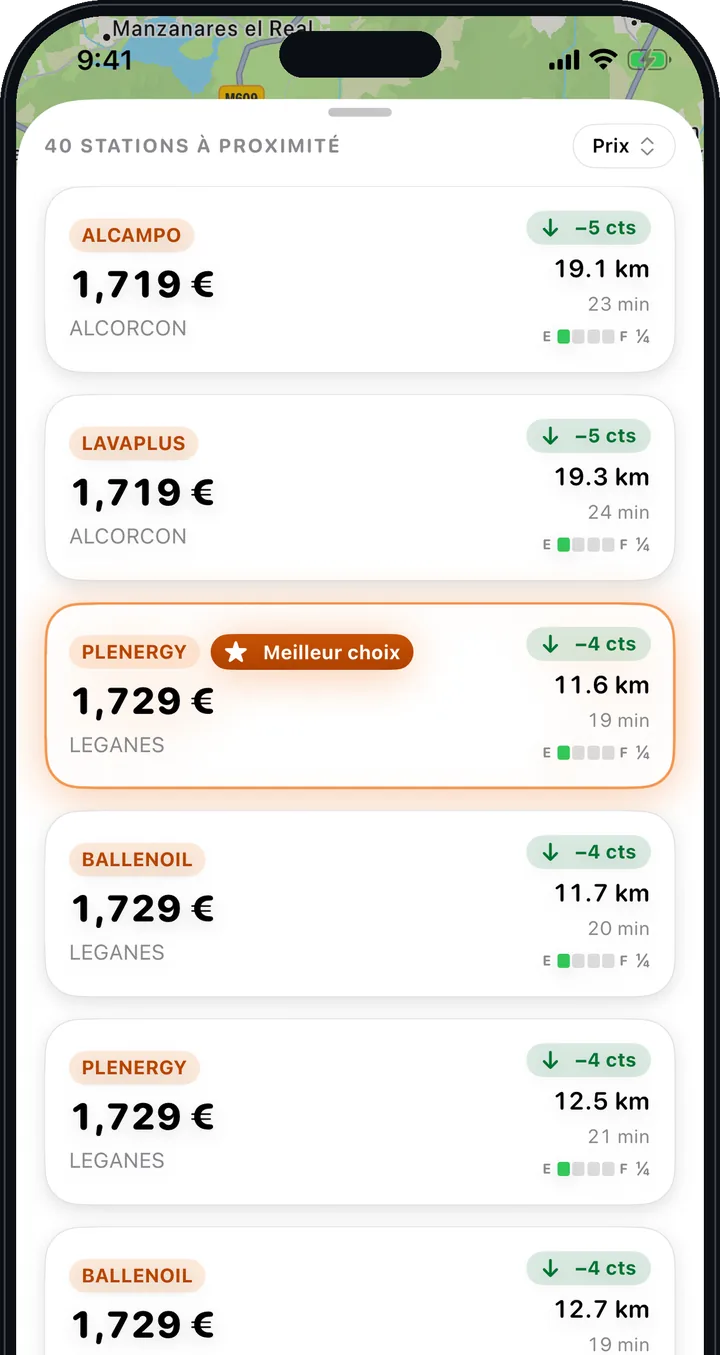 Prix réel — Classées selon ce que tu paies vraiment
